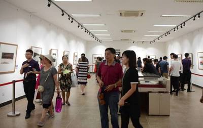 北勢(shì)南氣&middot;壯美&lsquo;邱&rsquo;色--邱漢橋山水畫藝術(shù)展在榮寶齋天津分店盛大開幕